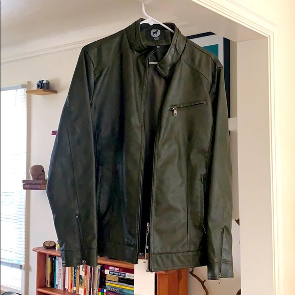 Wild Elk Leather Jacket - Picture 1 of 5